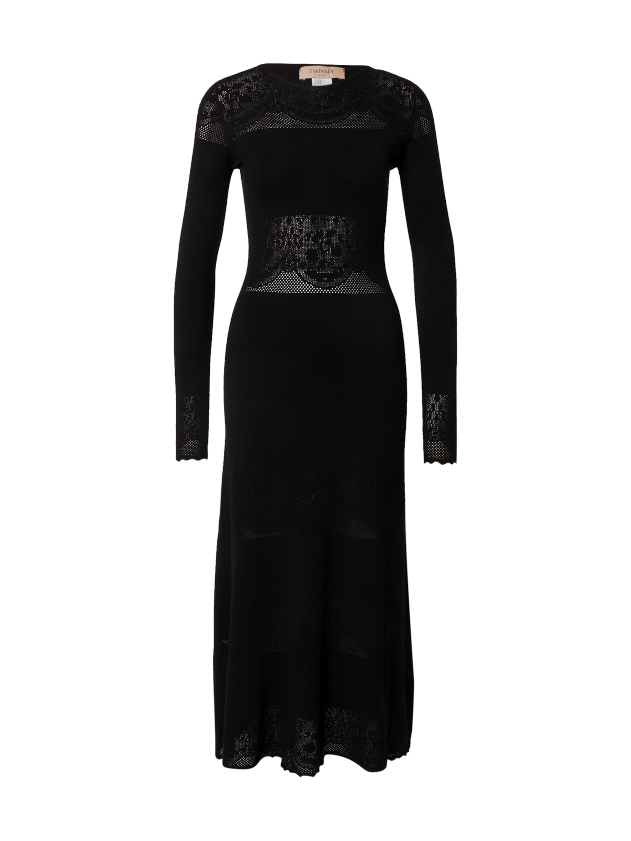 Twinset Платье в Черный: спереди