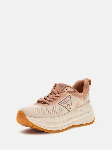 GUESS Sneakers 'Runit' in Beige: front