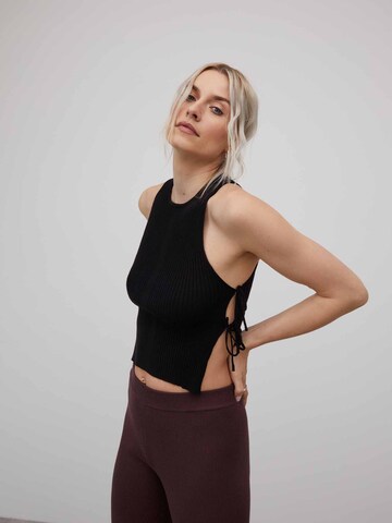 LeGer by Lena Gercke - Top 'Lilith' en negro: frente