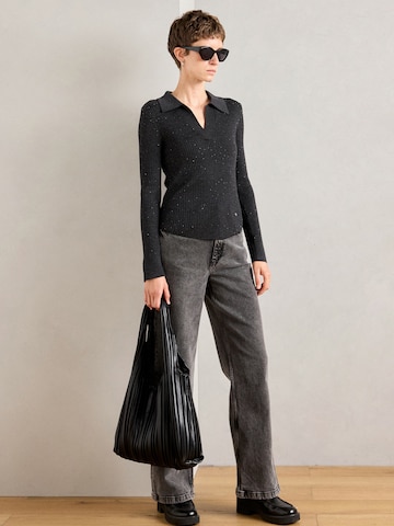 MOS MOSH Pullover 'MMRonika' in Schwarz