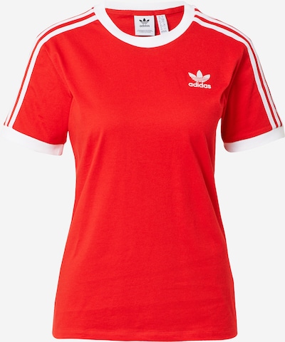 ADIDAS ORIGINALS Majica u crvena / bijela, Pregled proizvoda