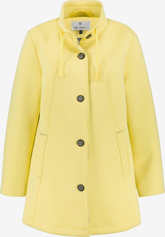 Ulla Popken Between-Season Jacket in Yellow: front