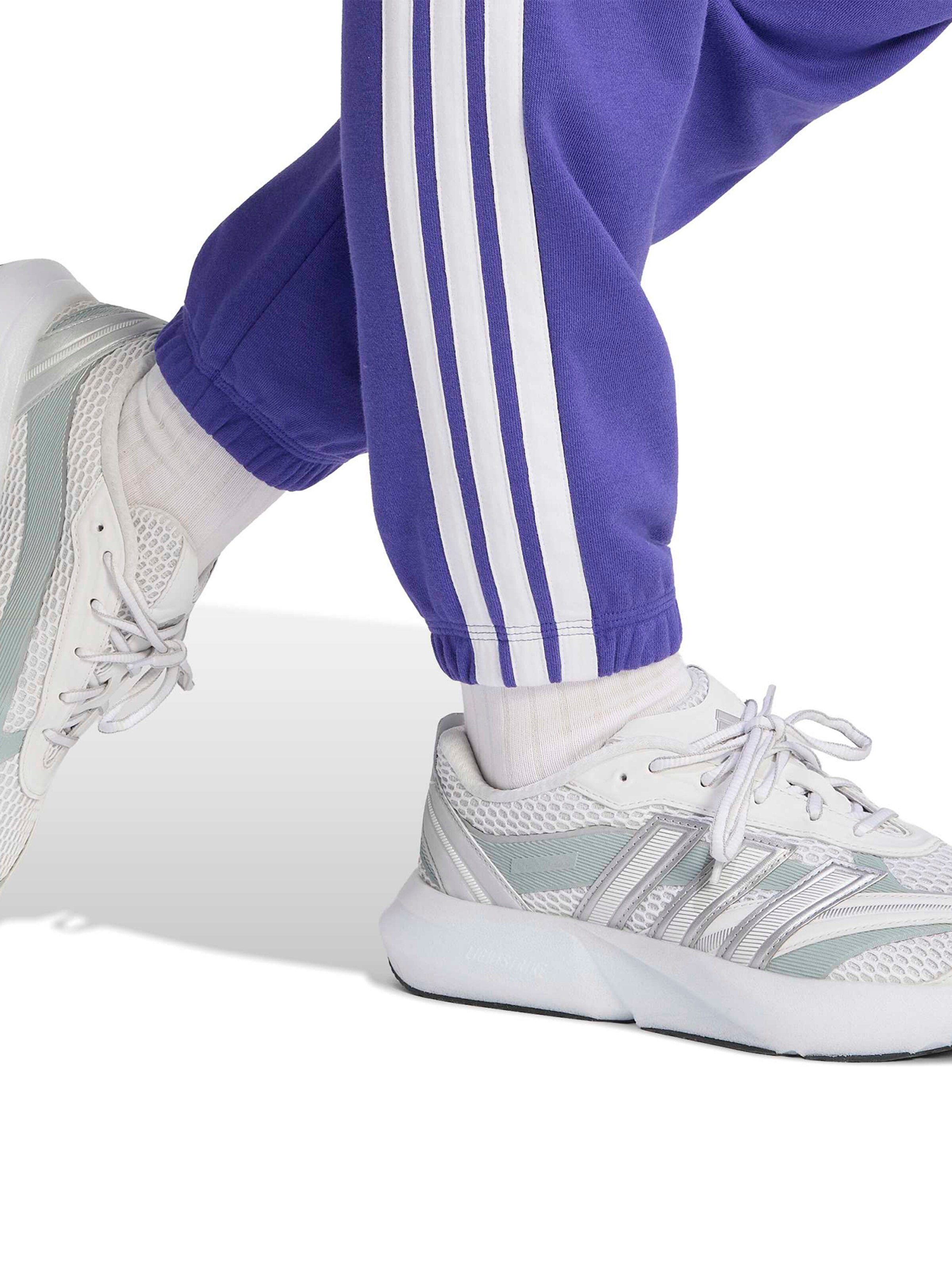 ADIDAS SPORTSWEAR Tapered Παντελόνι φόρμας 'Essentials' σε λιλά