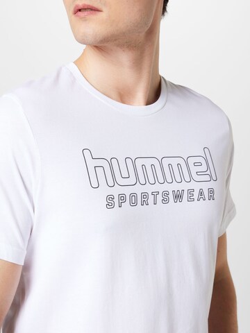 Hummel T-Shirt 'Joel' in Weiß