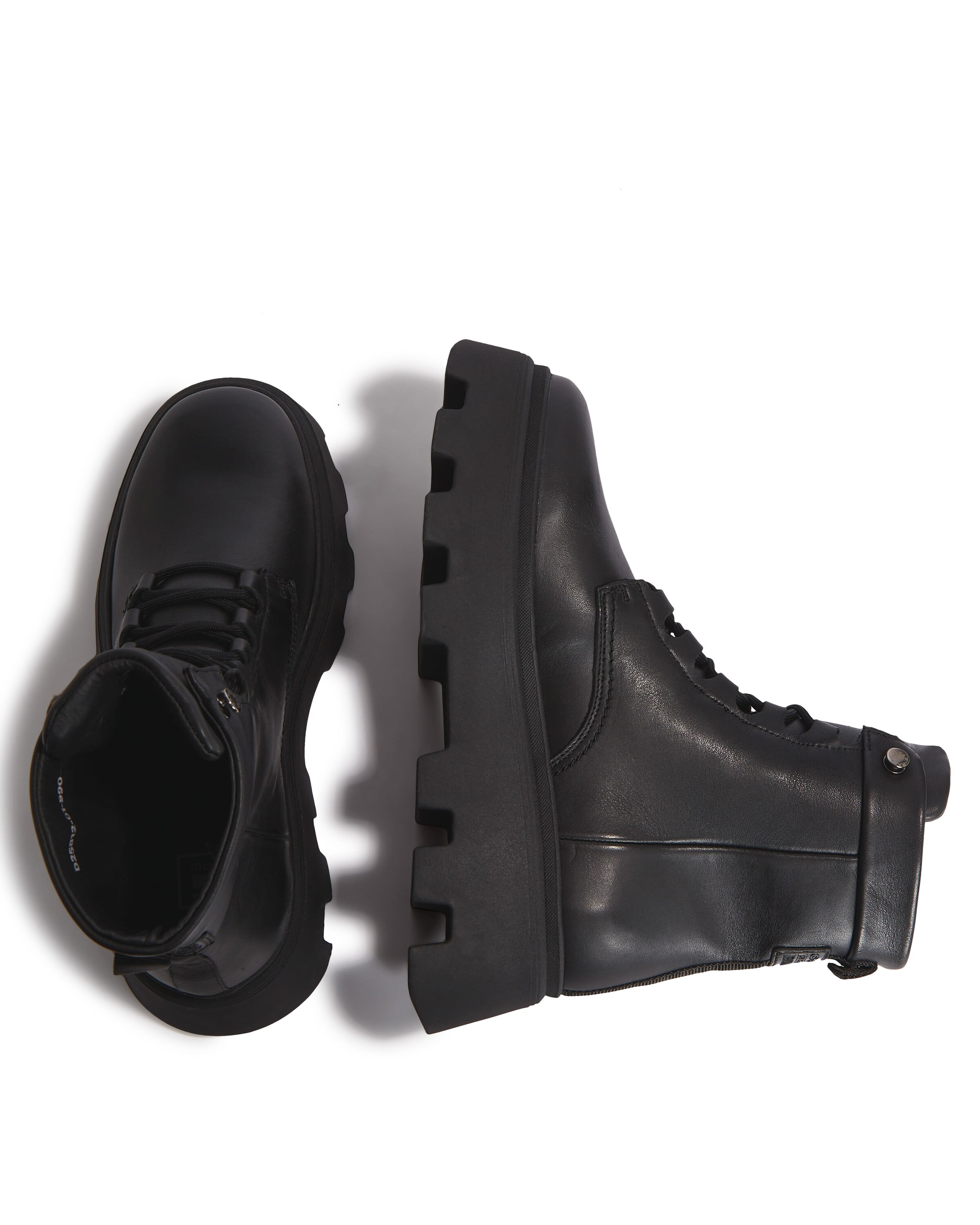 G-STAR Boots 'Kate II Lace Mid Boots' in Black