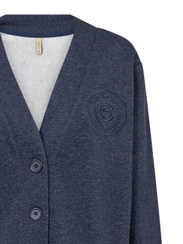 Soyaconcept Gebreid vest 'Angelin' in Blauw