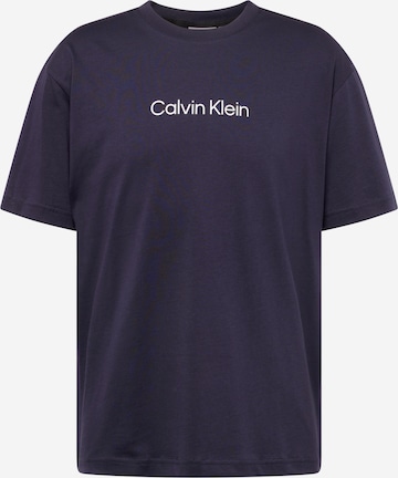 Calvin Klein - Camiseta 'Hero' en negro: frente