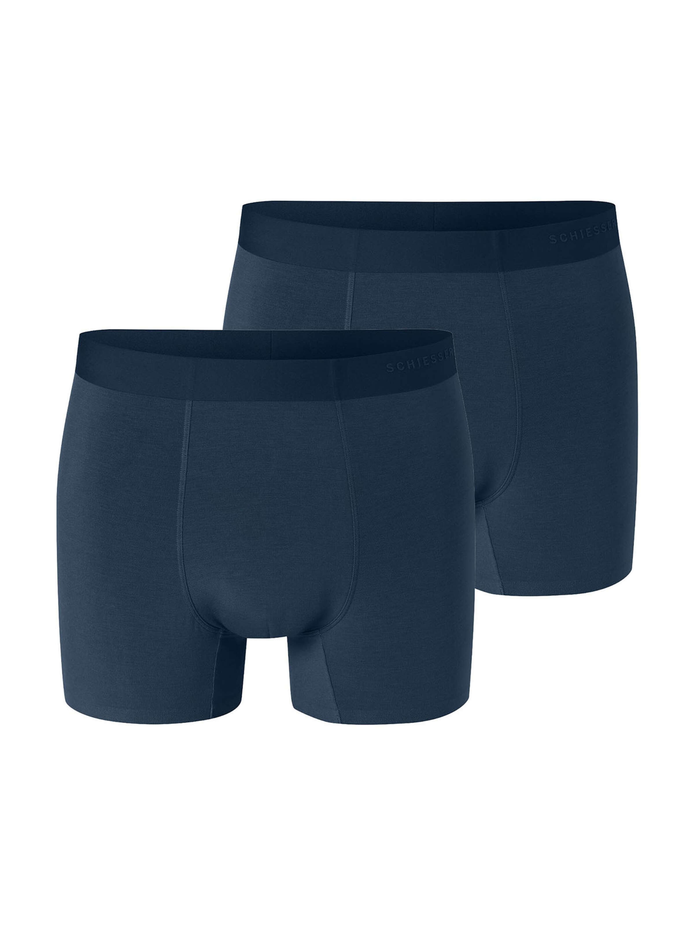 SCHIESSER Boxer shorts ' Modern Bonded ' in Blue: front