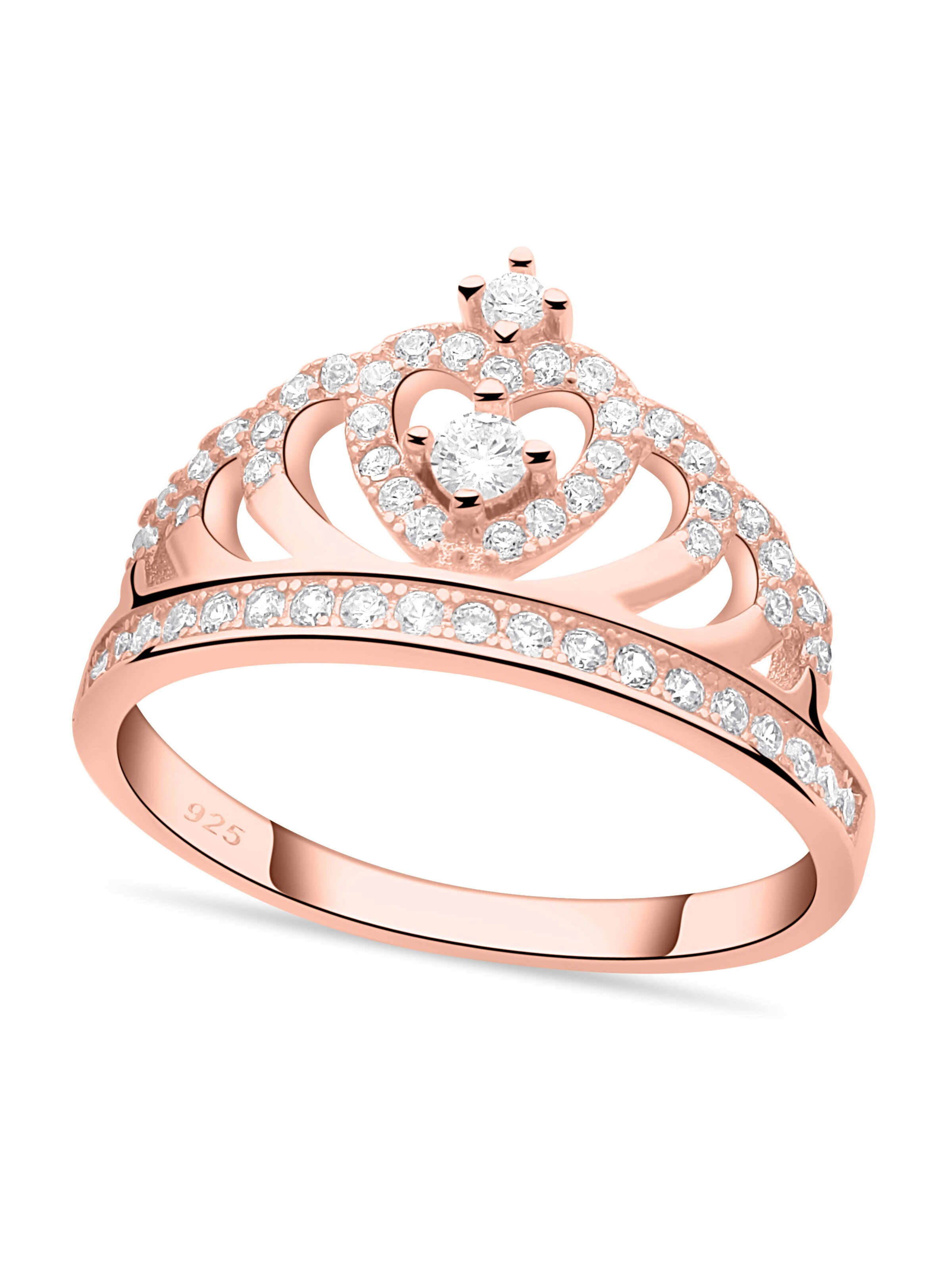 Tony Fein Ring 'Krone' in Gold: front