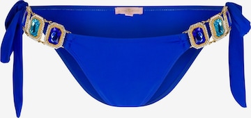 Moda Minx Bikini Bottoms 'Boujee' in Blue: front