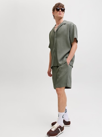 JACK & JONES - regular Pantalón 'JPSTJaiden Harrison' en verde