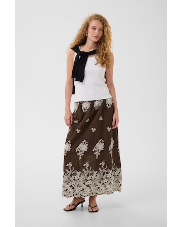 Jupe 'CUbrooka' CULTURE en marron