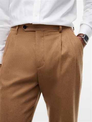 TOMMY HILFIGER Loosefit Hose 'New York' in Braun