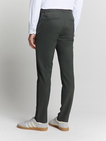 Regular Pantaloni eleganți de la No Excess pe gri