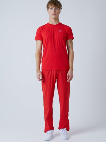SPORTKIND Funktionsshirt 'Rundhals'‌‌ in Rot: Vorderseite