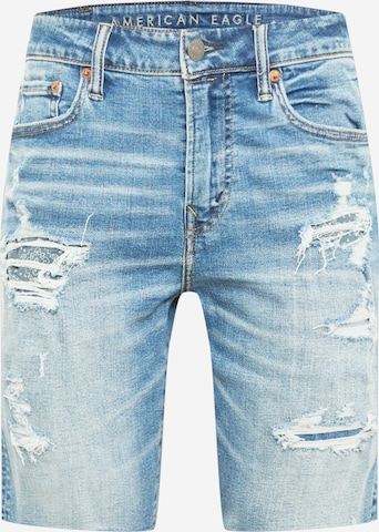American Eagle Slimfit Jeans i blå: framsida