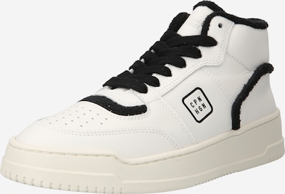 Sneaker înalt Copenhagen pe negru / alb, Vizualizare produs