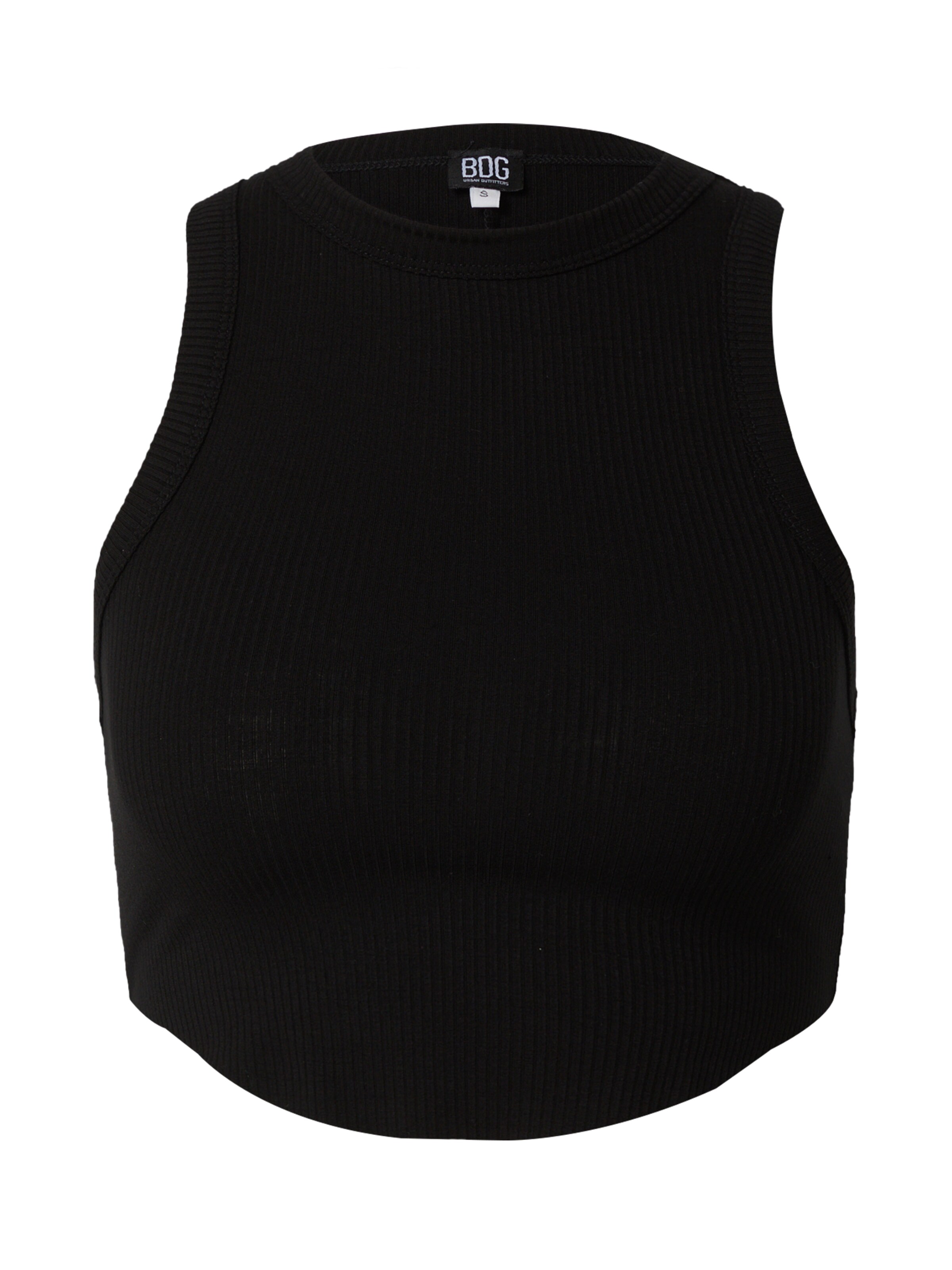 BDG Urban Outfitters Top w kolorze czarny: przód