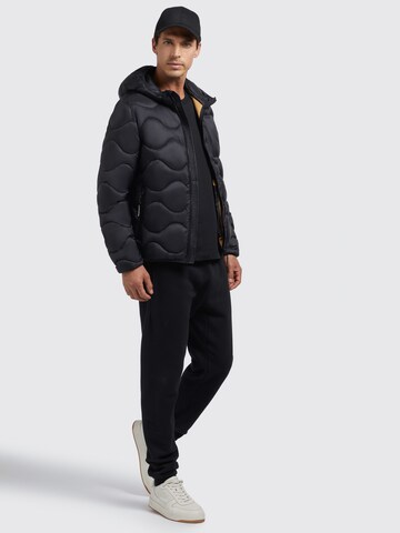 khujo Winter Jacket in Black: front