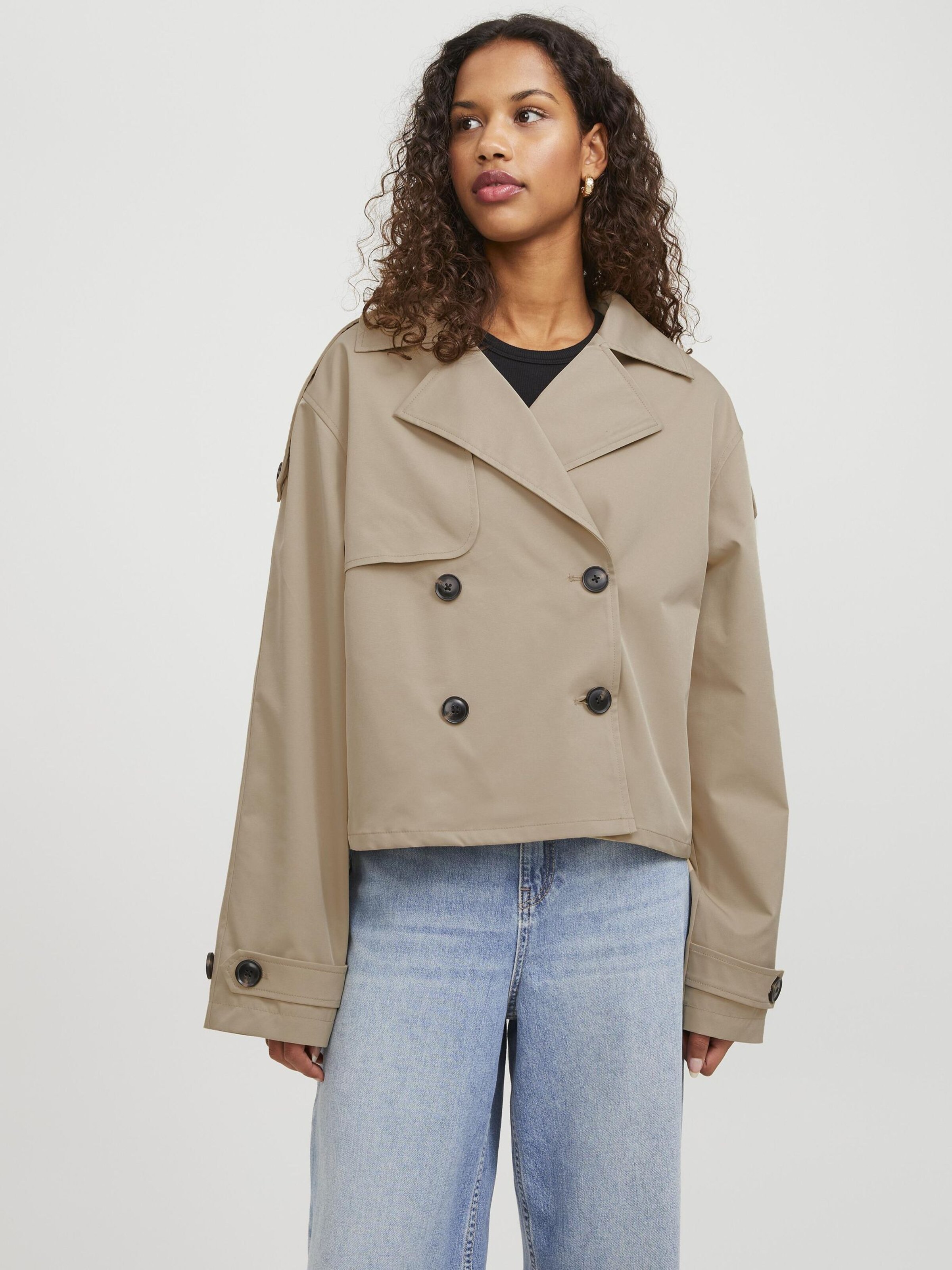 JJXX Between-Season Jacket 'JXCarlie' in Dark Beige | ABOUT YOU