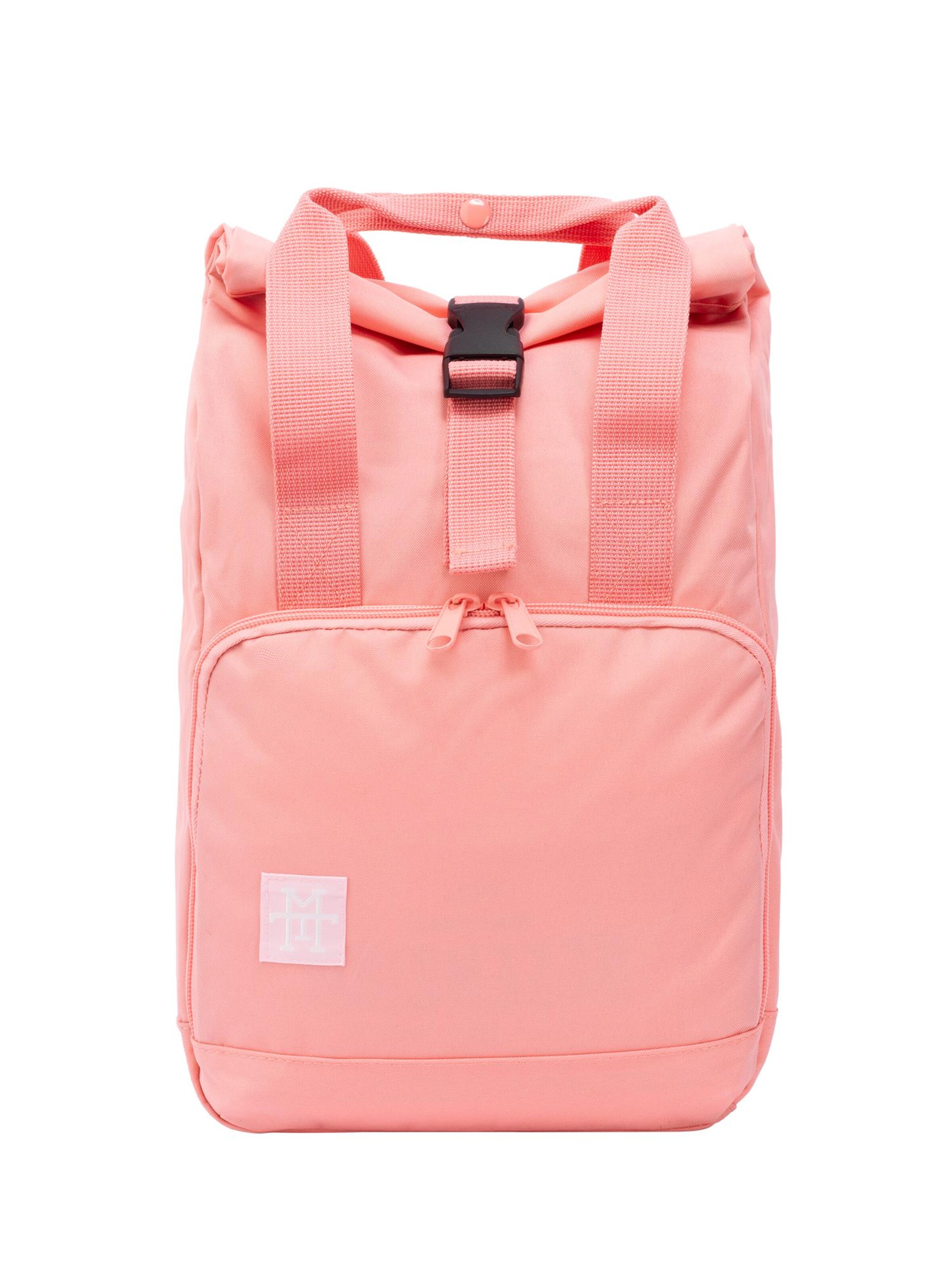 Manufaktur13 Backpack 'Mini Roll-Top DayPack' in Pink: front