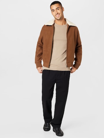 Carhartt WIP Regular Bandplooibroek 'Salford' in Zwart