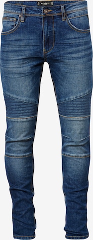 KOROSHI Regular Farkut värissä sininen: etupuoli