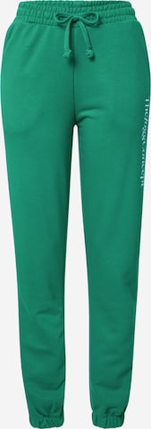 Tapered Pantaloni 'SAFINE' de la The Jogg Concept pe verde: față