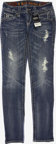 Rock Revival Jeans in 28 in Blue: front