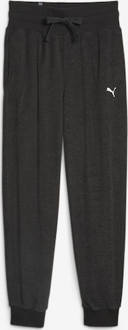 PUMA Tapered Pants 'Her' in Black: front