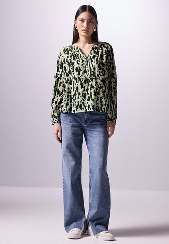 Street One Studio Loose Fit Raglan-Bluse in Grün