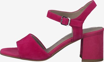 TAMARIS Sandalen met riem in Roze