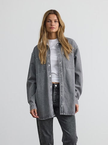 Noisy may - Chaqueta de entretiempo 'NMALVA' en gris: frente