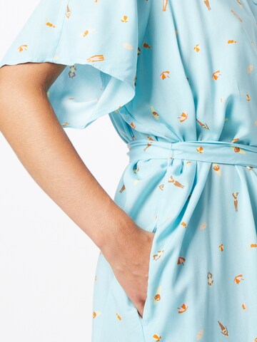 Monki Shirt dress in Blue