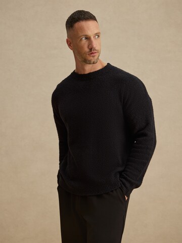 Pull-over 'Jeremy' DAN FOX APPAREL en noir : devant