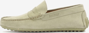Mocassino di Kazar in verde: frontale