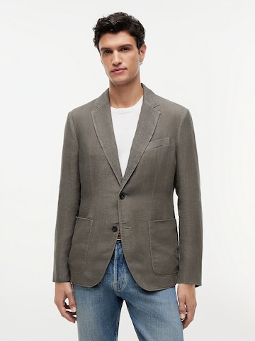 TOMMY HILFIGER Regular Fit Sakko in Grau: Vorderseite
