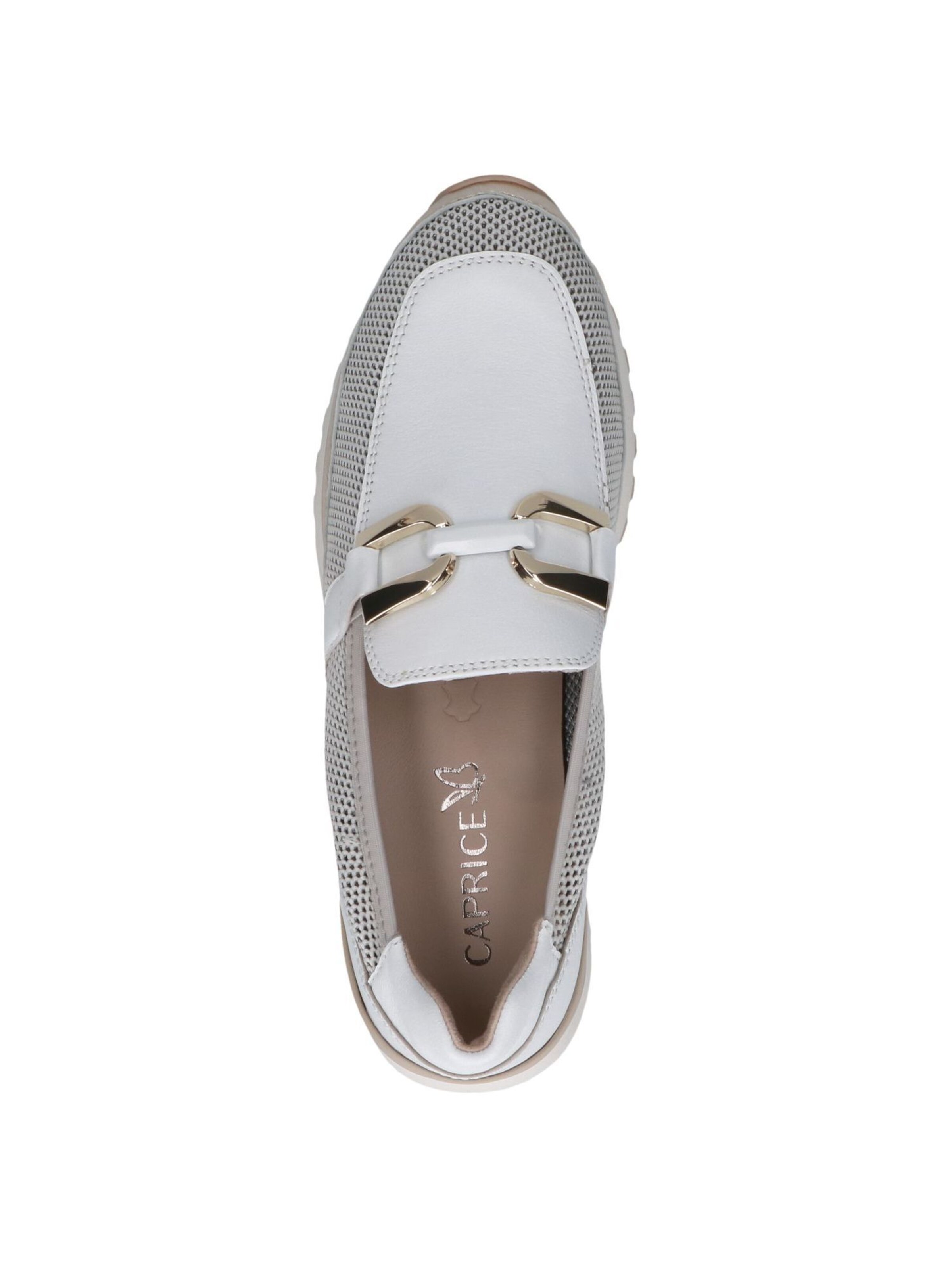 CAPRICE Classic Flats in White