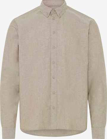 BLEND Regular Fit Skjorte 'BHADAS' i beige: forside