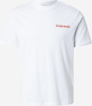 NAPAPIJRI Bluser & t-shirts 'SENAR' i hvid: forside