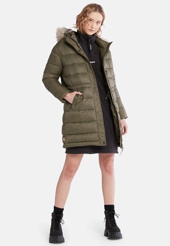 TIMBERLAND Zimní kabát – zelená