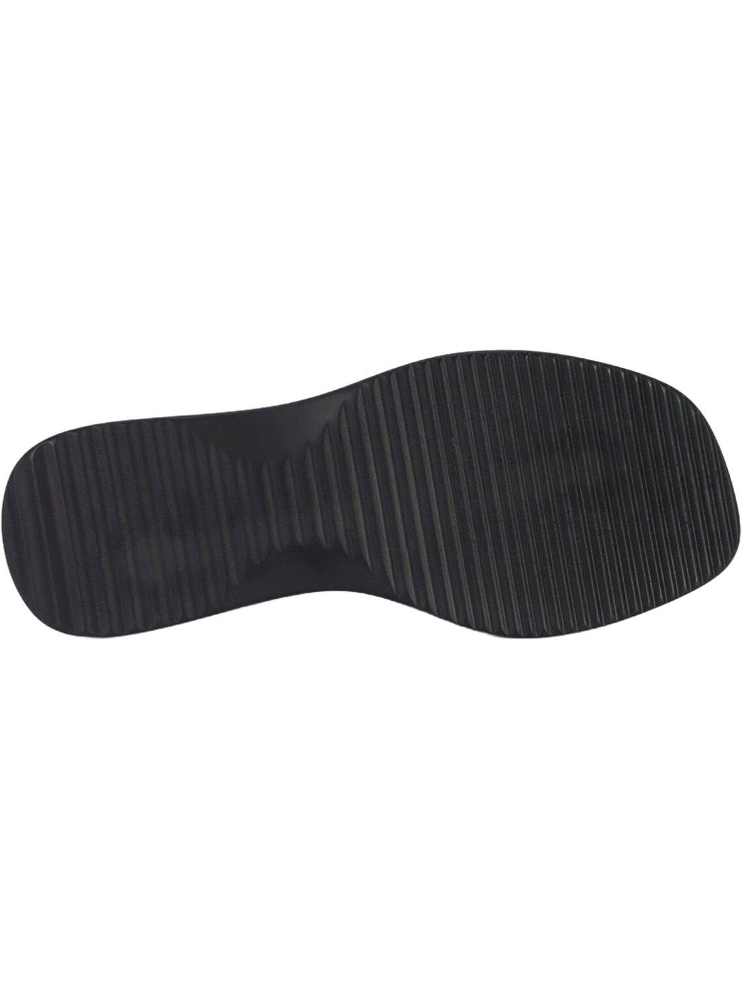 Desa Sandals 'Keilsandalen' in Black
