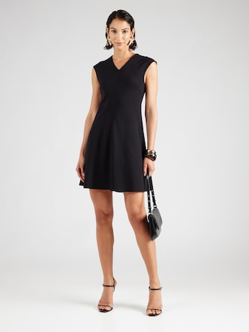 BOSS - Vestido 'C_Duttina' en negro: frente