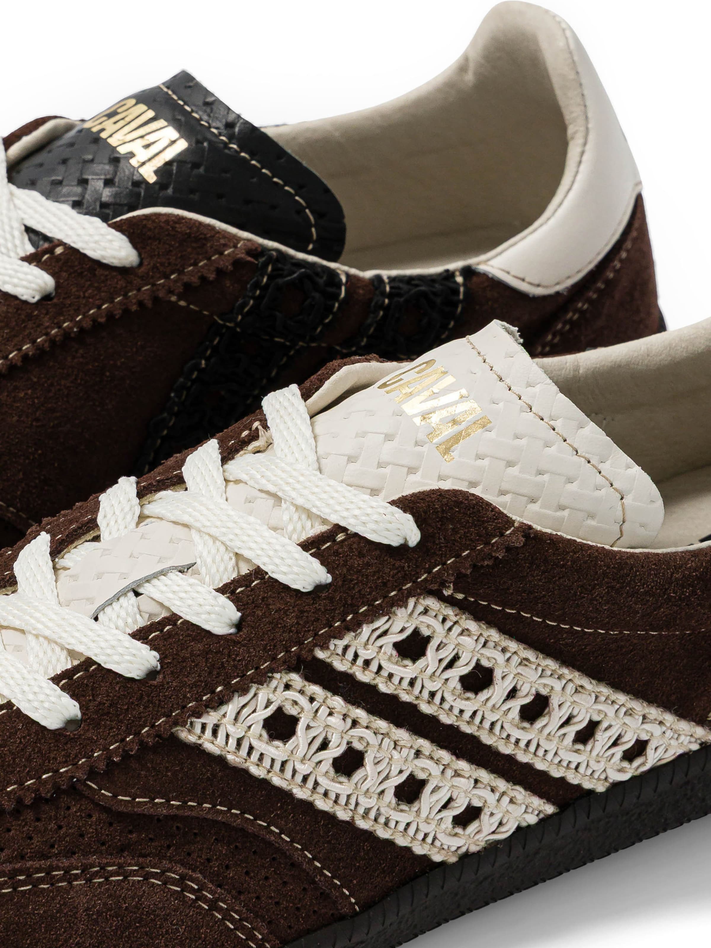 Caval - Sapato com atacadores ' PULSE ' em castanho