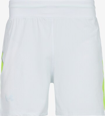 UNDER ARMOUR Pants 'LAUNCH ELITE' in White: front