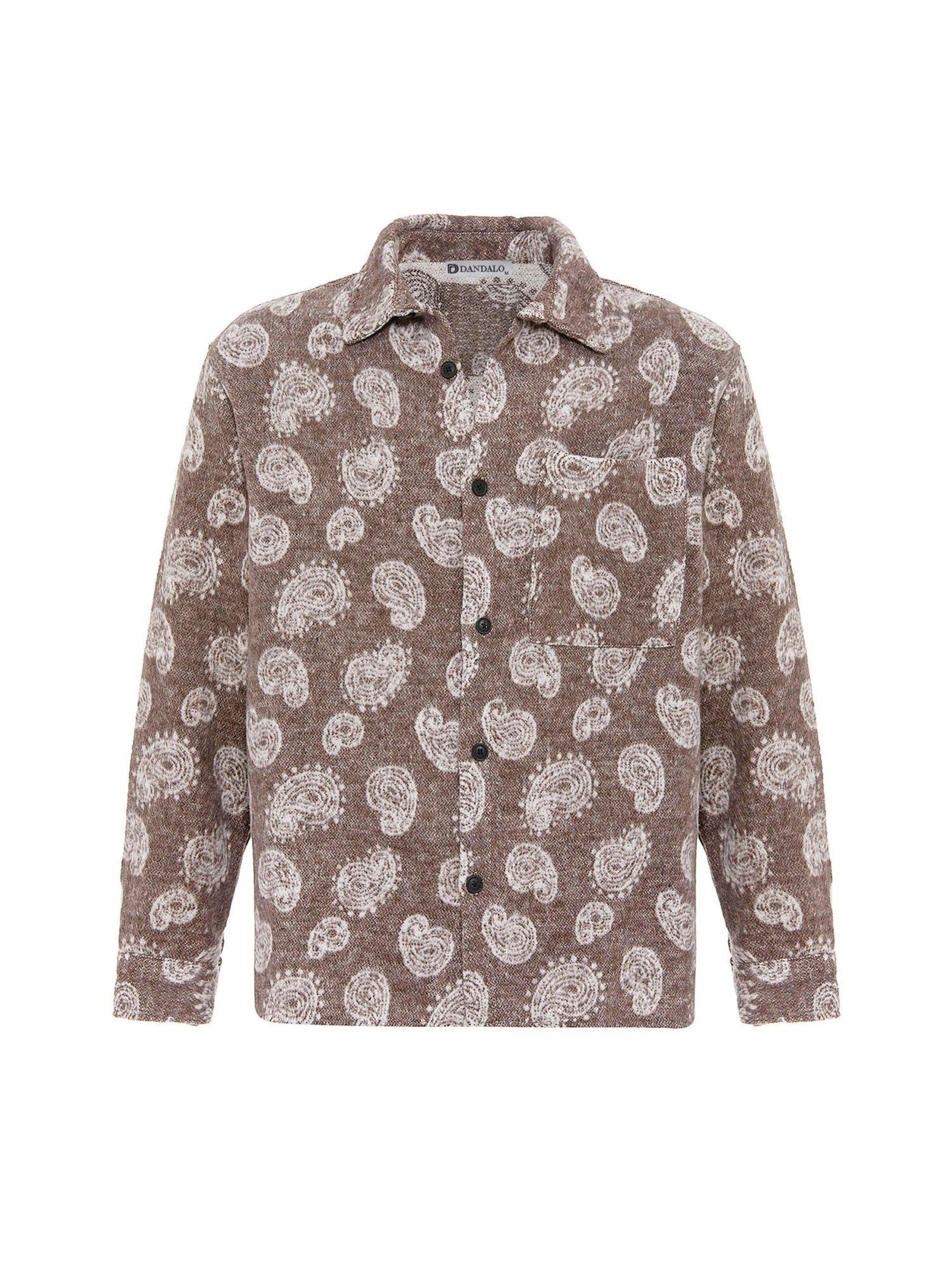 Dandalo Skjorte i brun: forside