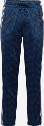 HUGO Regular Trousers 'Datalas' in Blue: front