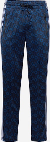 HUGO Red Regular Broek 'Datalas' in Blauw: voorkant