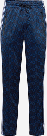 HUGO Pants 'Datalas' in Blue / Navy / Gentian / White, Item view