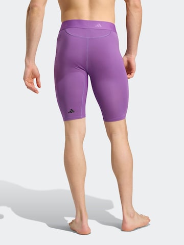 ADIDAS PERFORMANCE Скинни Спортивные штаны 'Adidas x Jeremy Scott' в Лиловый